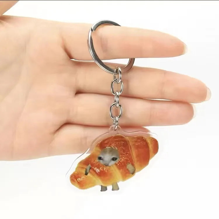 Funny Cats Key Chain