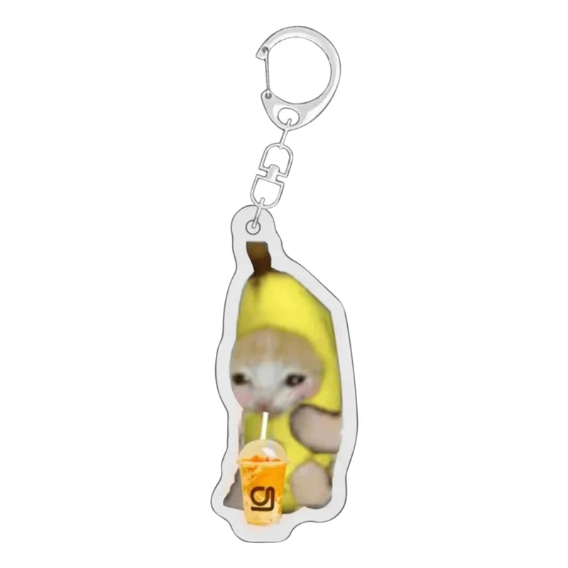 Funny Cats Key Chain