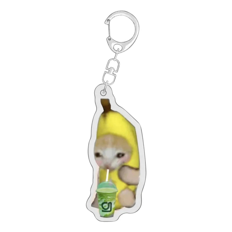 Funny Cats Key Chain