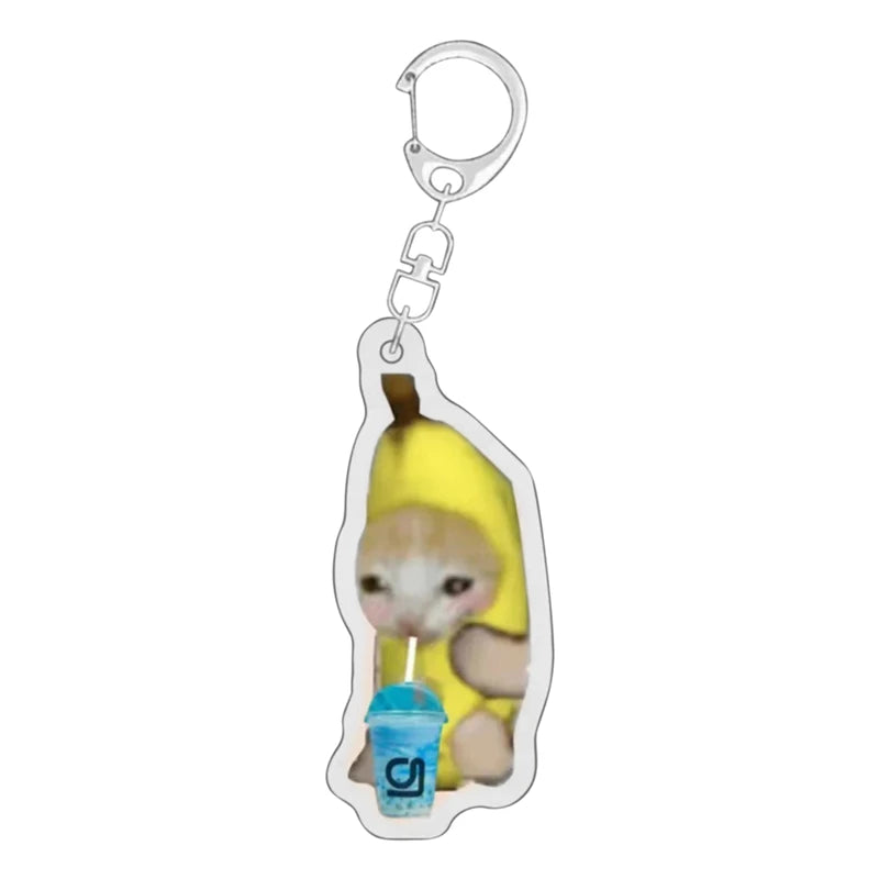 Funny Cats Key Chain