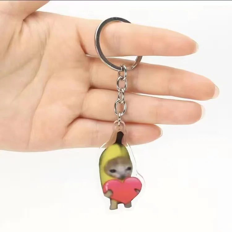 Funny Cats Key Chain