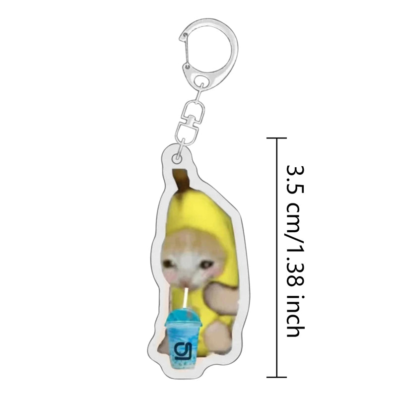 Funny Cats Key Chain